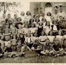 Oil Springs School students